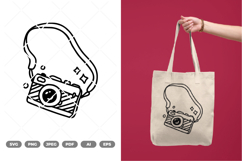 Travel Camera SVG &amp; Clipart Product Image 1