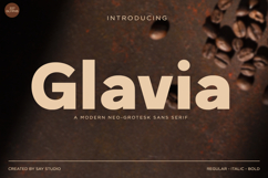 Glavia - Modern Neo Grotesk Sans Product Image 1