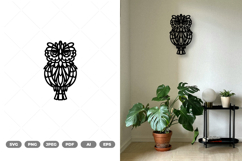 Owl Wall Decor SVG &amp; Clipart Product Image 1