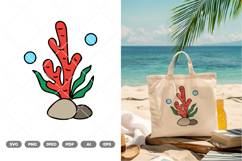Seaweed Colored SVG &amp; Clipart Product Image 1