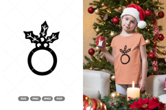 Christmas Ornament Holder SVG &amp; Clipart Product Image 1