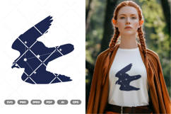 Eagle Constellation SVG &amp; Clipart Product Image 1