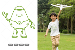 Cute Robot SVG &amp; Clipart Product Image 1