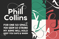 Xerihal - Geometric Swash Sans Font Product Image 2