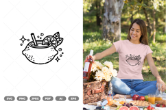 Lemon Drink SVG &amp; Clipart Product Image 1