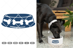 Pet Bowl SVG &amp; CLipart Product Image 1