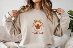 Hello Fall Embroidery Design Product Image 2