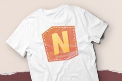 Newsprint Letters Set V1 Product Image 2