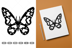 Butterfly SVG &amp; Clipart Product Image 1