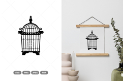 Decorative Birdcage SVG &amp; Clipart Product Image 1