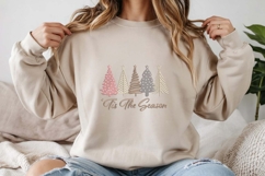 ’Tis The Season Christmas Tree Embroidery Product Image 3