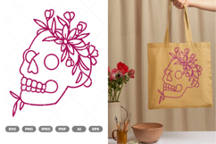 Skull SVG &amp; Clipart Product Image 1