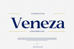 Veneza - Modern Serif Font Product Image 1
