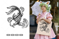 Koi SVG &amp; Clipart Product Image 1