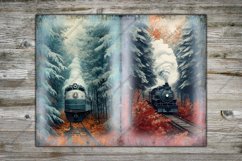 Vintage Forest Express Posters and Patterns Product Image 14