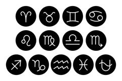 Zodiac Symbol Icons Set Product Image 6