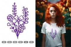 Flowers SVG &amp; Clipart Product Image 1