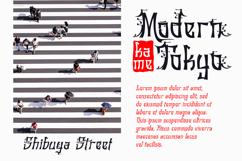 Tatsukaze - Japanese Font Style Product Image 2