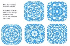 Blue Sky Mandala Product Image 2