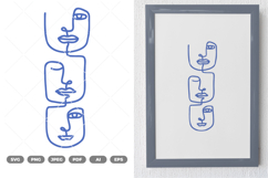 Faces SVG &amp; Clipart Product Image 1