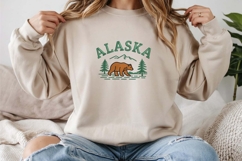 Alaska Bear Embroidery Design Product Image 2