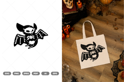 Skeleton Bat SVG &amp; Clipart Product Image 1