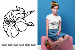 Flower Petal SVG &amp; Clipart Product Image 1