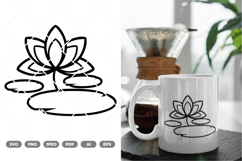 Lotus SVG &amp; Clipart Product Image 1