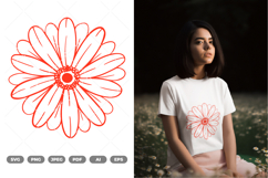 Flower Petal SVG &amp; Clipart Product Image 1