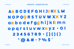 Kagusto - Modern Bold Minimal Logo Sans Font Product Image 11