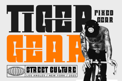 Monteba - Bold Display Font Product Image 2