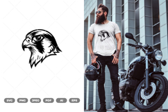 Hawk Head SVG &amp; Clipart Product Image 1