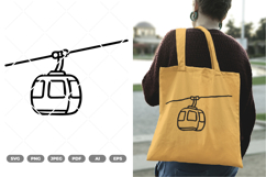 Cable Car SVG &amp; Clipart Product Image 1