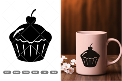 Cupcake SVG &amp; Clipart Product Image 1