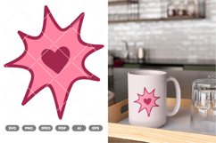 Heart SVG &amp; Clipart Product Image 1
