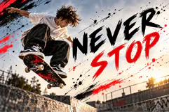 WICKED MOTION Bold Brush Script Font Product Image 2