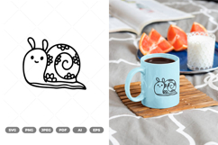 Kawaii Spring Doodle SVG &amp; Clipart Product Image 1