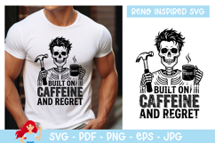 Built on caffeine and regret SVG, Home renovation SVG Product Image 1