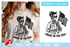 Made in the USA SVG ,Patriotic SVG, Independence day Product Image 1