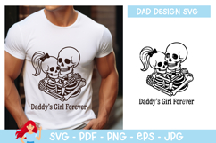 Daddy's girl flower SVG, Dad SVG Product Image 1