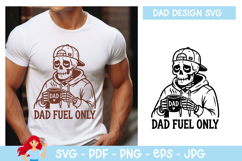 Dad fuel only SVG, Dad SVG Product Image 1