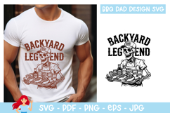 Backyard legend SVG, Dad inspired SVG, Skeleton Product Image 1