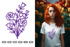 Flowers SVG &amp; Clipart Product Image 1