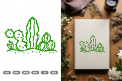 Cactus SVG &amp; Clipart Product Image 1