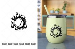 Rounders Balls Wall SVG &amp; Clipart Product Image 1