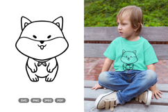 Kawaii Puppy SVG &amp; Clipart - Pet Clipart Product Image 1