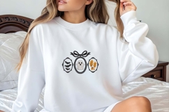 Ghost Cameo Halloween Embroidery Product Image 3