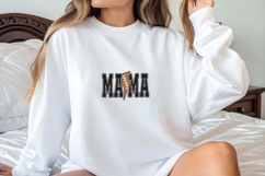 Football Mama Embroidery Design | Game Day Stitch File Product Image 3