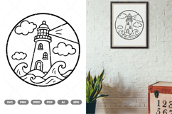 Lighthouse SVG &amp; Clipart Product Image 1