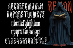 Lenmok - Blackletter Typeface Product Image 3